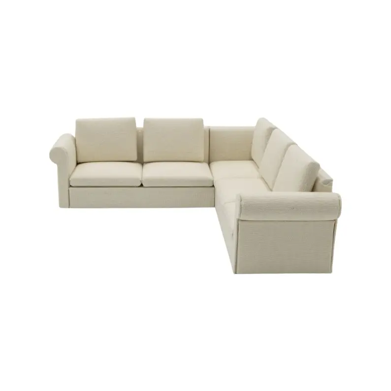 1:12 Scale Minature Sectional Couch | Dollhouse Corner Sofa | Modern Mini Furniture