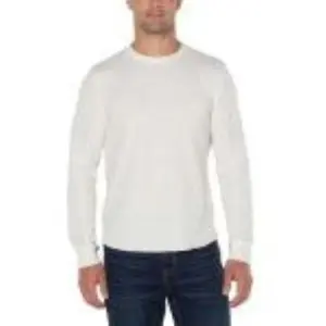 Liverpool, Long Sleeve, Crew Neck, White, Longsleeve