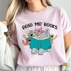 Read Mo Books Shirt, Elephant And Piggie Books Pigeon Shirt, Fantasy Reader Shirt, Fantasy World Sweatshirt, Fantasy Novel Tee, Childrens Books V