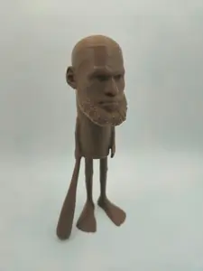 LeBron James Tung Tung Sahur - 3D Printed, Gag Gift, Desktop Decoration, Home Decor, Gift Idea, Stocking Stuffer