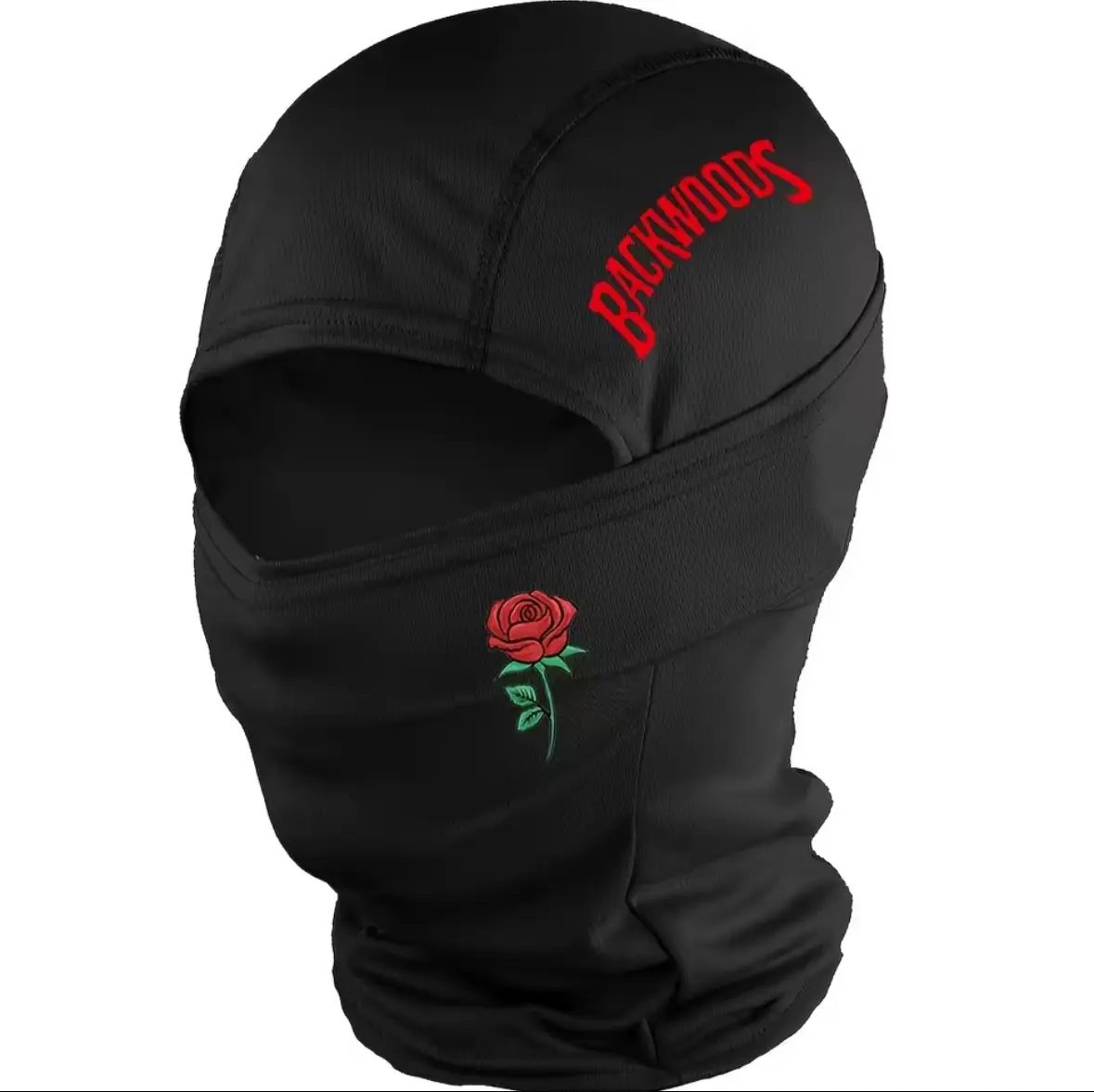 3 sets of rose Backwoods printed balaclavaskimask windproof dustproof breathable - unisex outdoor sports full face mask