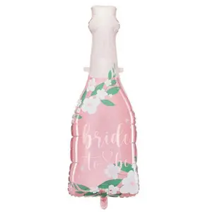 BRIDE TO BE BOTTLE BALLOON