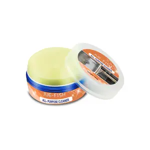 Jue-Fish Multi-Purpose Kitchen Cleaner, Kitchen Stove Range Hood Stainless Steel Cooker Grease Cleaner