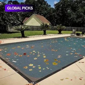 Leaf Net Outdoor Swimming Pool Cover Protecting Your Pool, All-Weather Durable Design with 70% Shading Rate, Ideal for Leaf Debris Prevention #GLOBAL PICKS