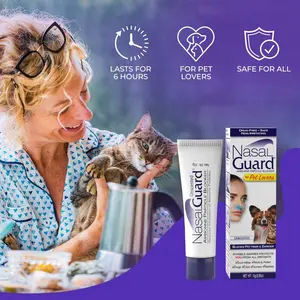 2-Packs | NasalGuard For Pet Lovers, Airborne Particle Blocker | 10g + 3g Tubes
