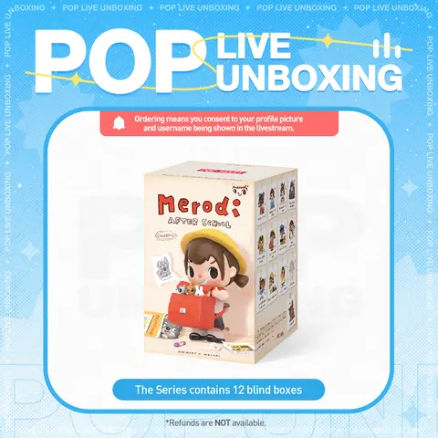 [POP NOW]Chapter 1 – Merodi After School Series Figures Blind Box POP MART