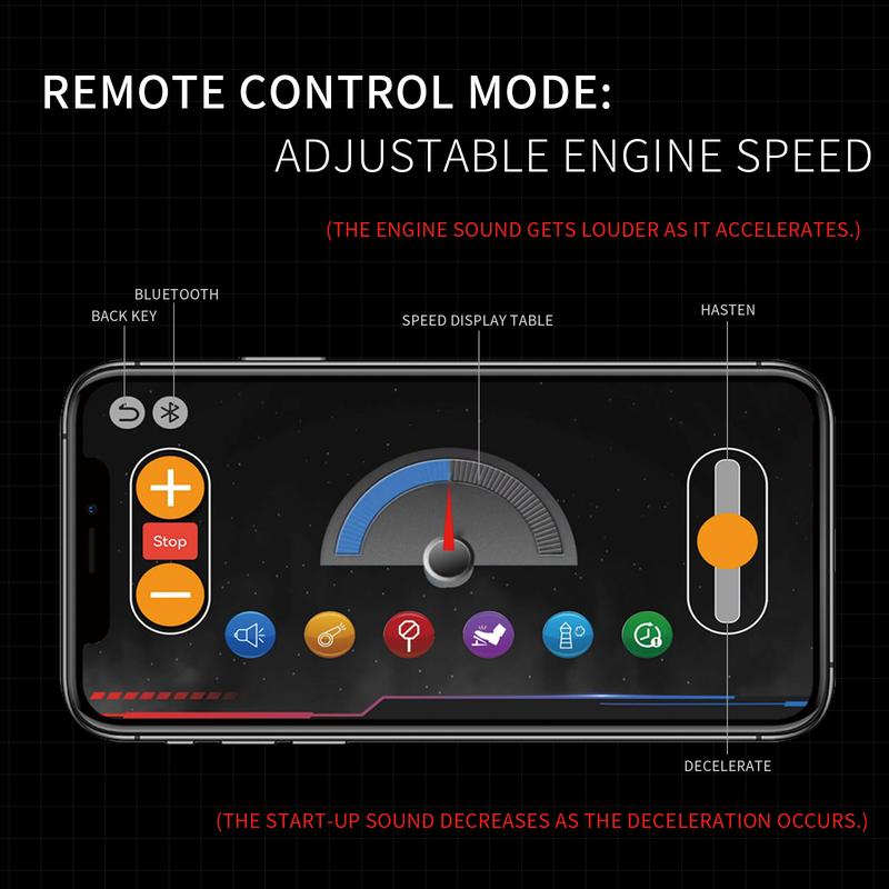 【3160 PCS】Ferrari-Style Motorized V8 Engine Model Building Kit, with APP Control & LED Lights