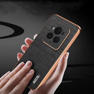 Alligator Pattern Phone Case, 1 Count Anti-slip & Anti-fingerprint Protective Cover, Phone Cases Compatible with Honor Magic6 Ultra/Magic6 Pro/Magic6
