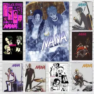 Japan Anime NANA Character Poster Wall art print art suitable for living room bedroom bar parlor home decoration gift  Custom Photo Poster  Personalized Wall Art