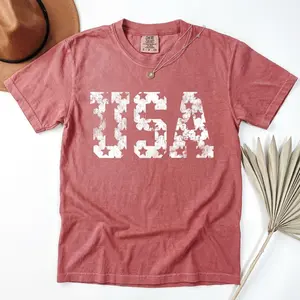 Comfort Colors Retro USA Shirt, 4th of July Shirt, Usa T-Shirt, Big USA Tshirt, USA Shirt, 4th of July Gift, Usa Lover
