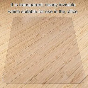 Transparent Hard Floor Chair Mat 35x48 Inch
