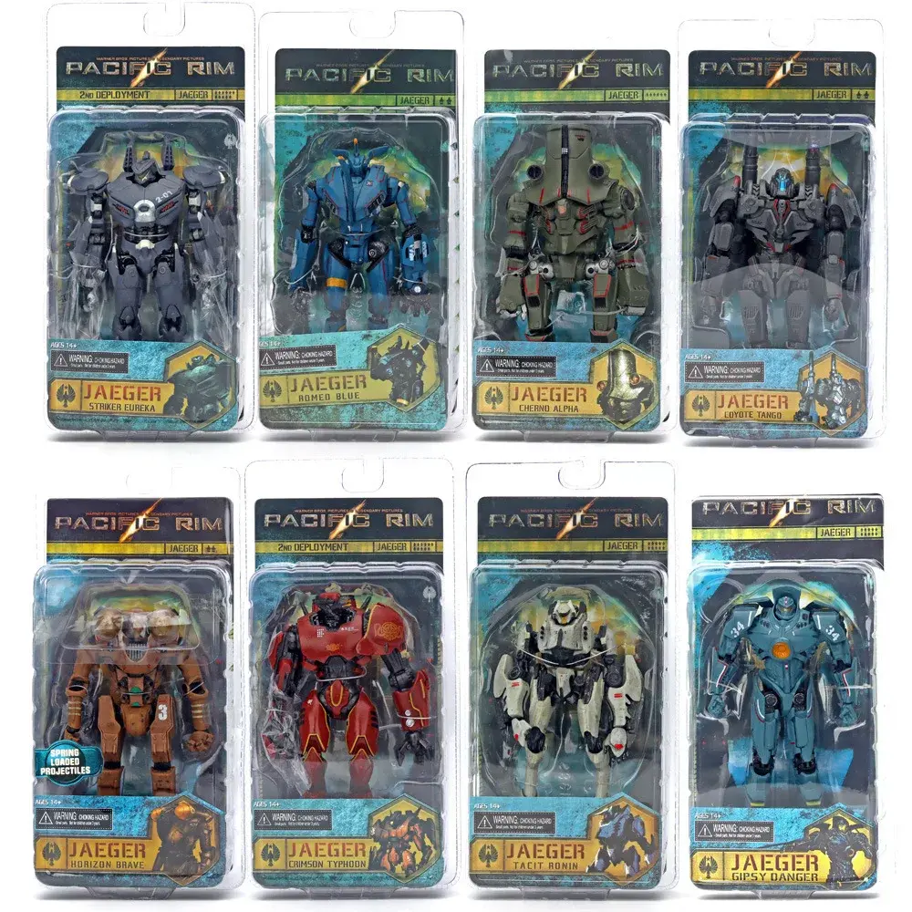 Pacific Rim Mecha Action Figure Crimson Typhoon Gipsy Danger Striker Eureka Cherno Alpha Romeo Blue Tacit Ronin Model Gift