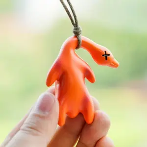 UV-Responsive Duck Keychain, Car Accessory, Creative Funny Pendant, Bag Charm, Holiday Gift, Color-Changing Duck Ornament