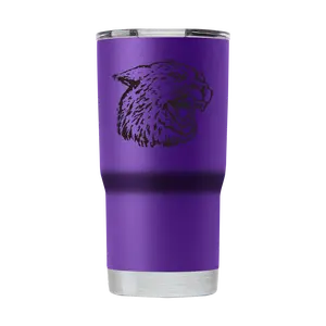 Kansas State "College Vault" 20oz Purple Tumbler