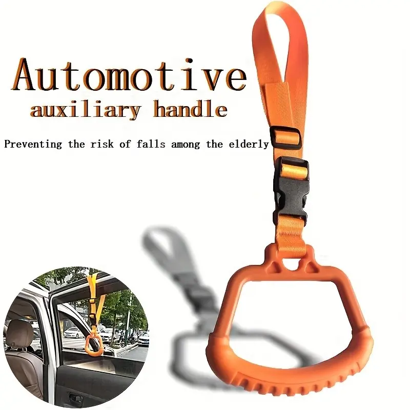 Car Safety Grab Handle for Seniors, Children, Disabled, Pregnant Women, Easy Access Pull Handle for Safe Entry and Exit