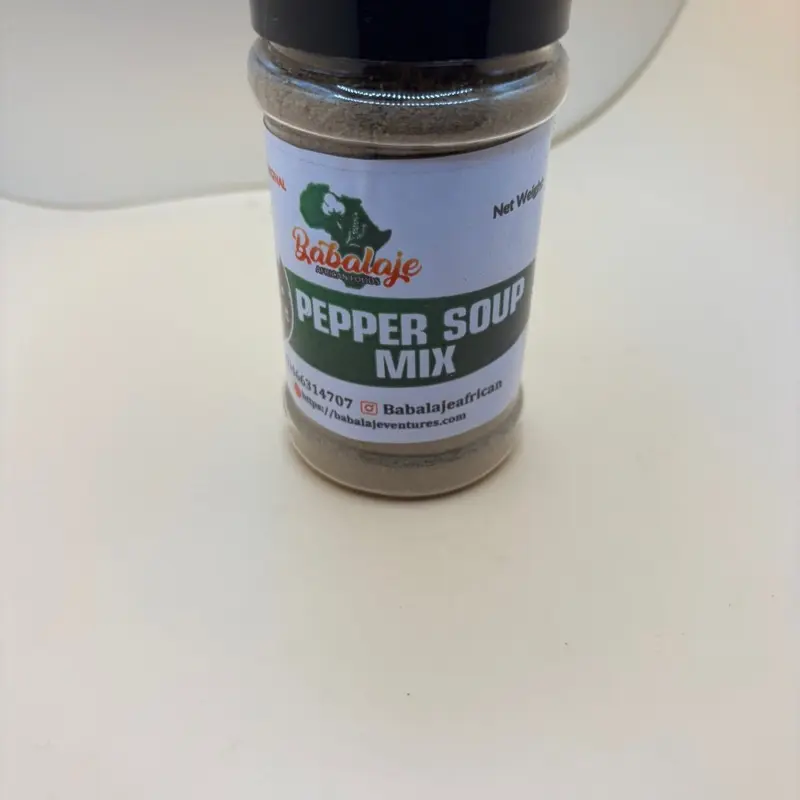 Babalaje Pepper Soup Spice 105G - Authentic African Flavor for Rich and Flavorful Soups