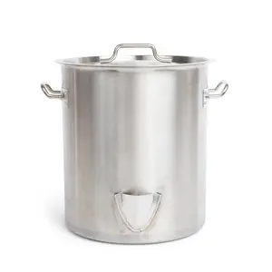 Stainless Steel Stockpot w/Drain