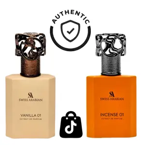 Swiss Arabian Bundle | Vanilla 01 | Incense 01 | Heritage Collection | Extrait De Parfum | Authenticity Guaranteed Made in U.A.E | BEST SELLER FRAGRANCES