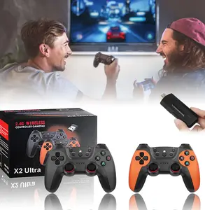 Retro Game Stick 4K Game Stick 4K - Retro Game Stick with 9 Emulators 40,000+ HDMI 2.4G Wireless Controller Plug and Play Easy Setup Ultimate Gaming