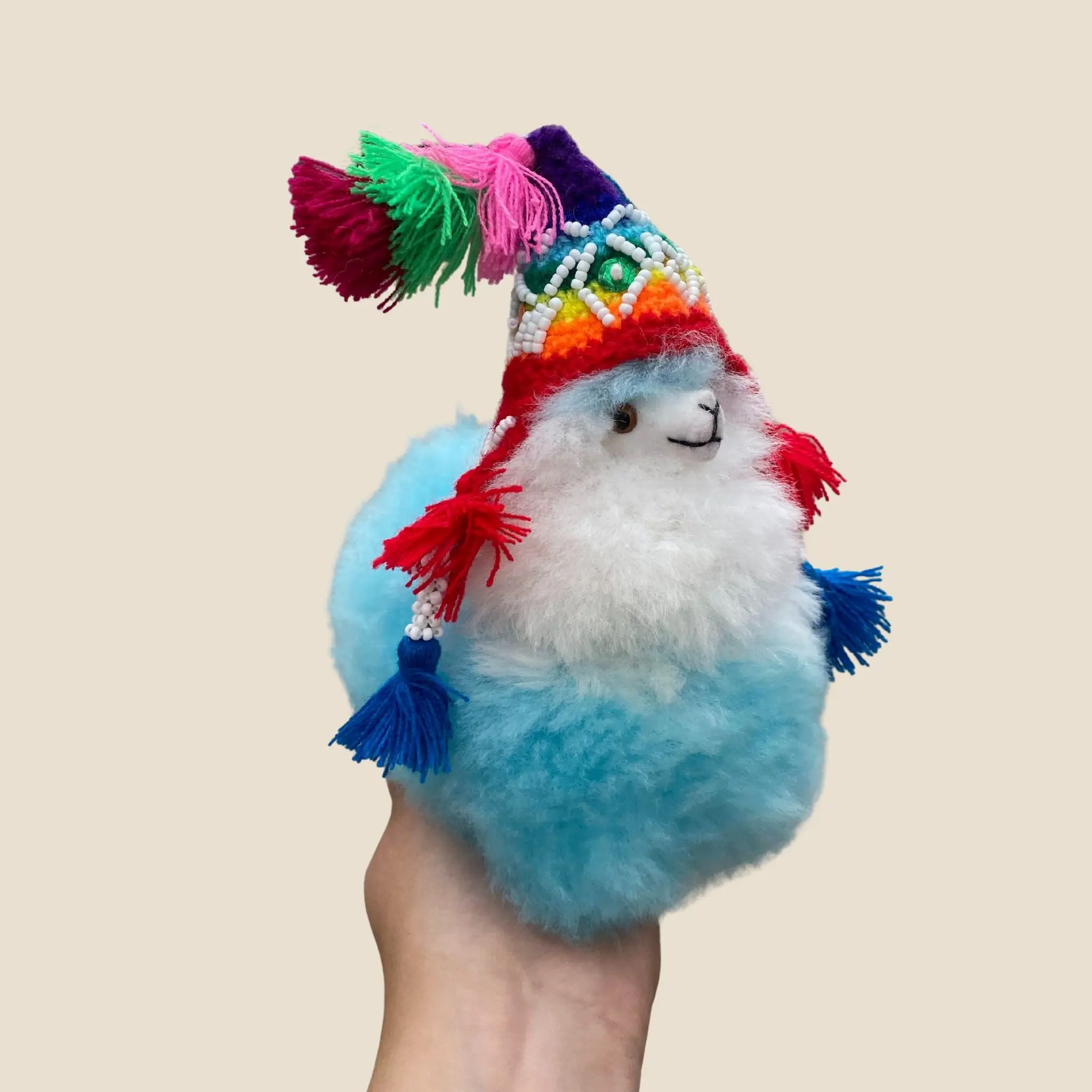 Beaded Alpaca Hat