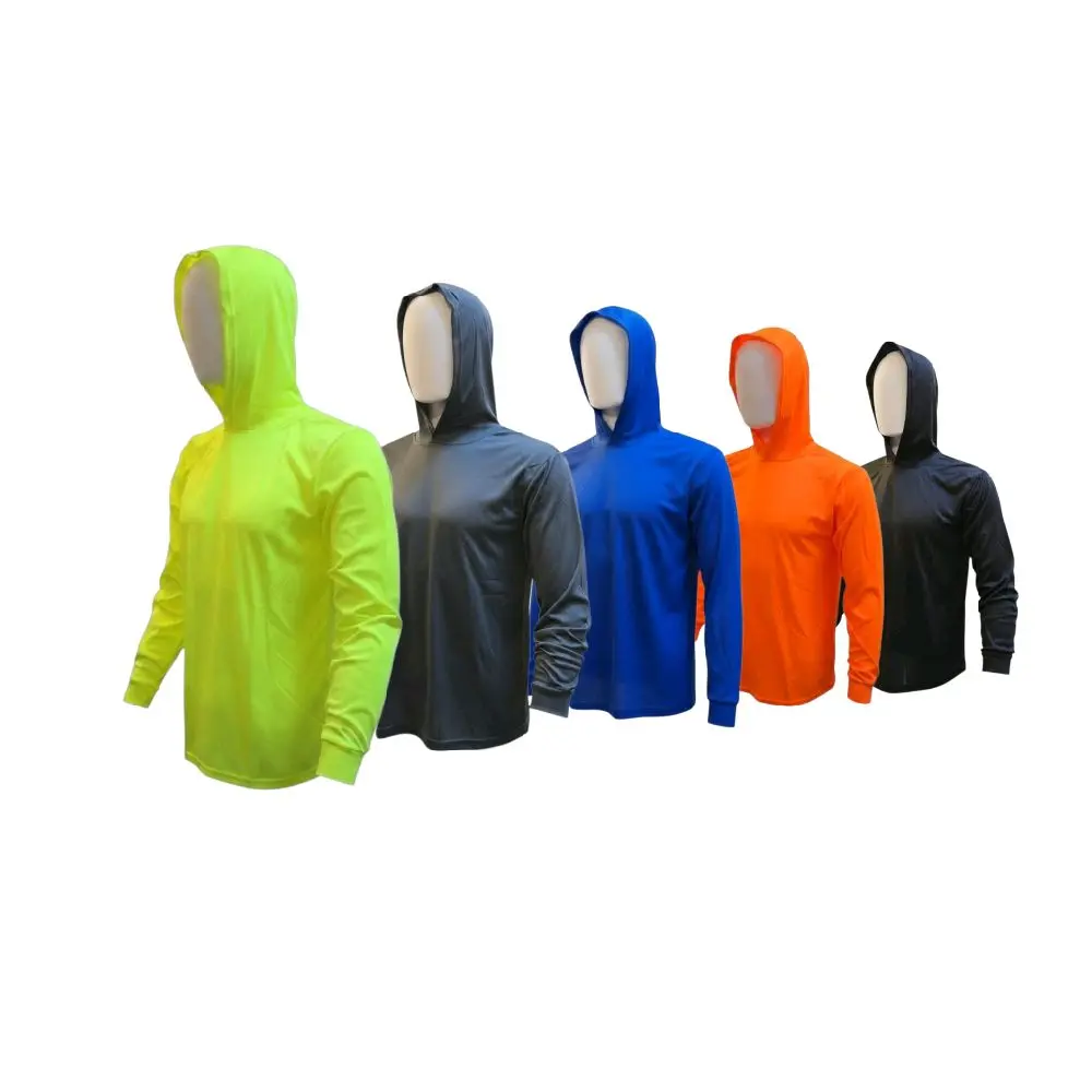 Long-Sleeve Hooded Shirts