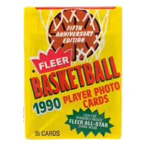 1990 Fleer Basketball – Factory Sealed Pack (BBCE)