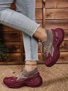 Women's Flyknit Coconut Shell Running Shoes, Spring & Fall 2026 New Breathable Mesh Comfort Soft Sole Fashion Sneakers