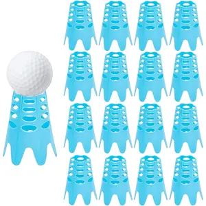Golf Simulator Tees, Indoor Golf Practice Tees, Plastic Golf Mat Tees for Winter Turf and Driving Range Training