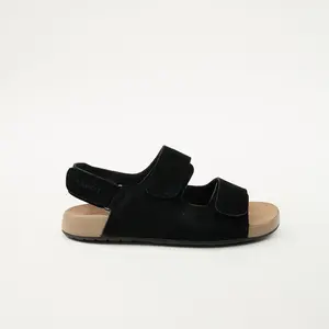 Floral Black Women`s Summer Casual Sandals