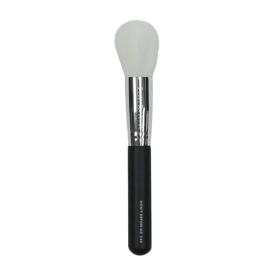 F.A.R.A.H Don't Define Me 240 Rounded Powder Brush 100% Vegan Synthetic Bristles for Creams & Powders Travel-Friendly Application