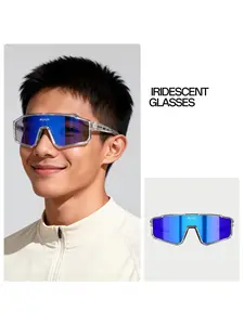 1pc SCVCN Hot Trendy Glasses Protection Goggles Outdoor Fashion Sports Glasses Men Women Street Photography Aesthetically Pleasing Windproof Sports Eyewear