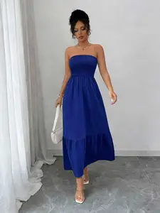 Adult Casual Solid Womenswear Dress for Daily Wear, Party, Holiday Style, Elegance, Perfect for Gatherings & Celebrations, Comfortable Fit