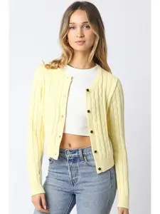 Kassidy Cable Knit Cardigan