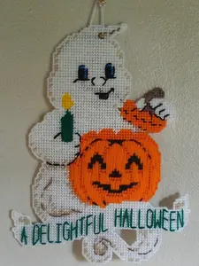 Halloween Ghost Door Or Wall Hanger