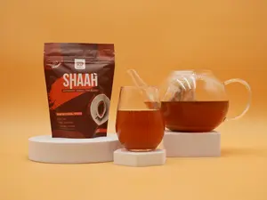 BlueHorn Tea |Shaah Somali Tea Blend with Black Tea and Organic Spices - Morning Tea - Loose leaf Tea 4.5 - 8.8 oz Resealable Pouch - Beverage   relaxation tea Traditional Herbal Tea