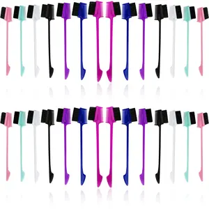 Three-in-One Hairline Comb Double-Sided Hairbrush Set Smooth Comb Styling Tool Multiple colours available Colour sent at random