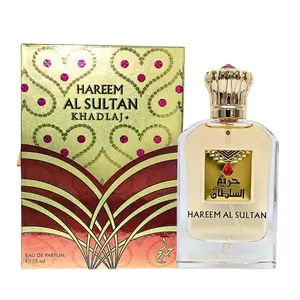 Khadlaaj Hareem Al Sultan Khadlaaj Eau de Parfum Spray 2.5FL.OZ Floral Fragrance Perfume Scent Unisex Scent Calming Daily Aroma Cologne