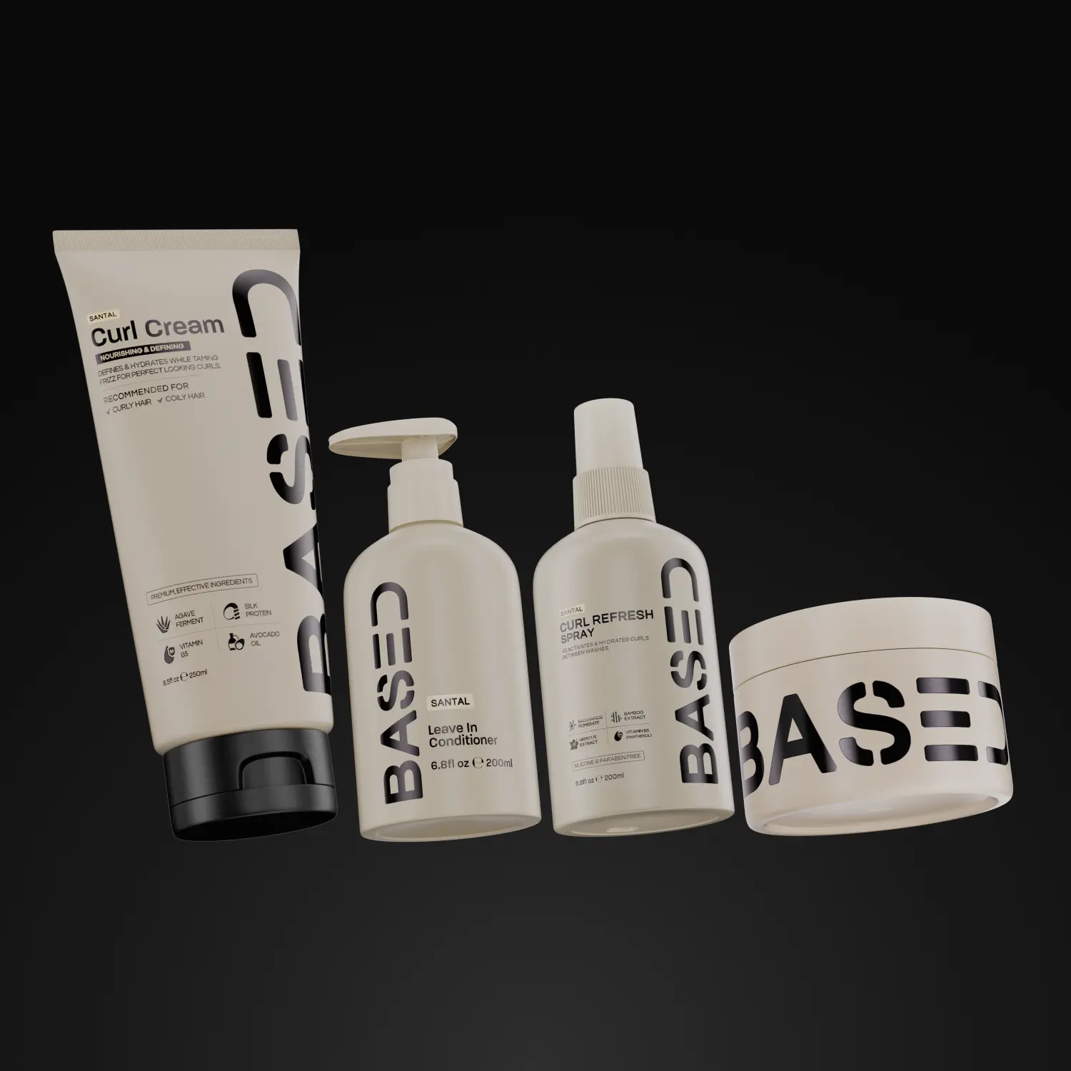 Hydration Definition Hold Trio +Curl Refresh Spray