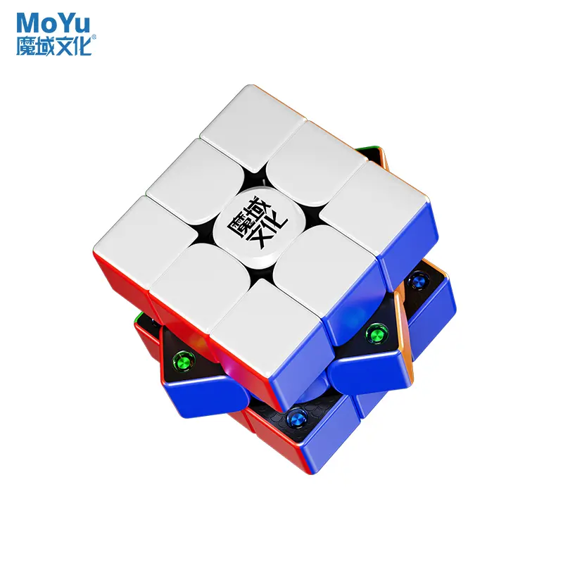 Magic Domain SE-V5V11 Magnetic Levitation Competition Fast-Screw Magnetic Three-Level Black Core Magnetic Cube Educational Toy qwick cube