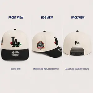 LA NY Streetwear Baseball Cap Adjustable Snapback Hat Casual Fashion Sports Style Breathable Comfortable Fit