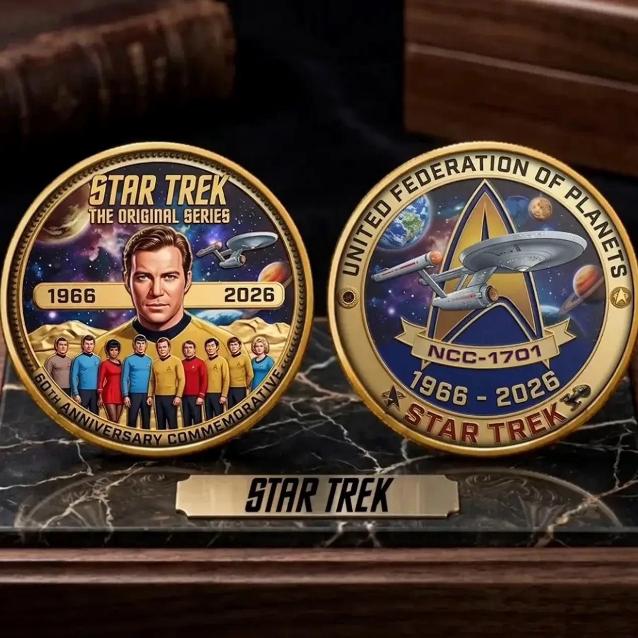 startrek2020 60th Anniversary Commemorative Coin