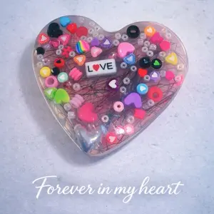 "Forever In My Heart" pic & pull pad - might be used to help reduce hair pulling, anxiety, skin picking, ADHD, OCD & more