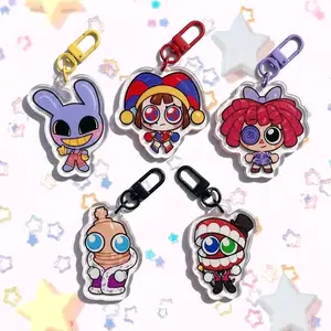 The Digital Circus Acrylic Keychains, Pomni, Jax, Kinger Inspired Charms, The Last Act Keychain, TADC finale Keychain, digital circus 2026