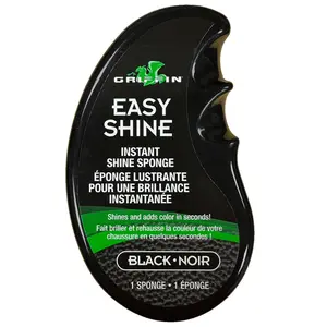 Griffin Easy Shine Shoe Polish - Premium Instant Shoe Shine Sponge - Shoe Shine and Shoe Polisher