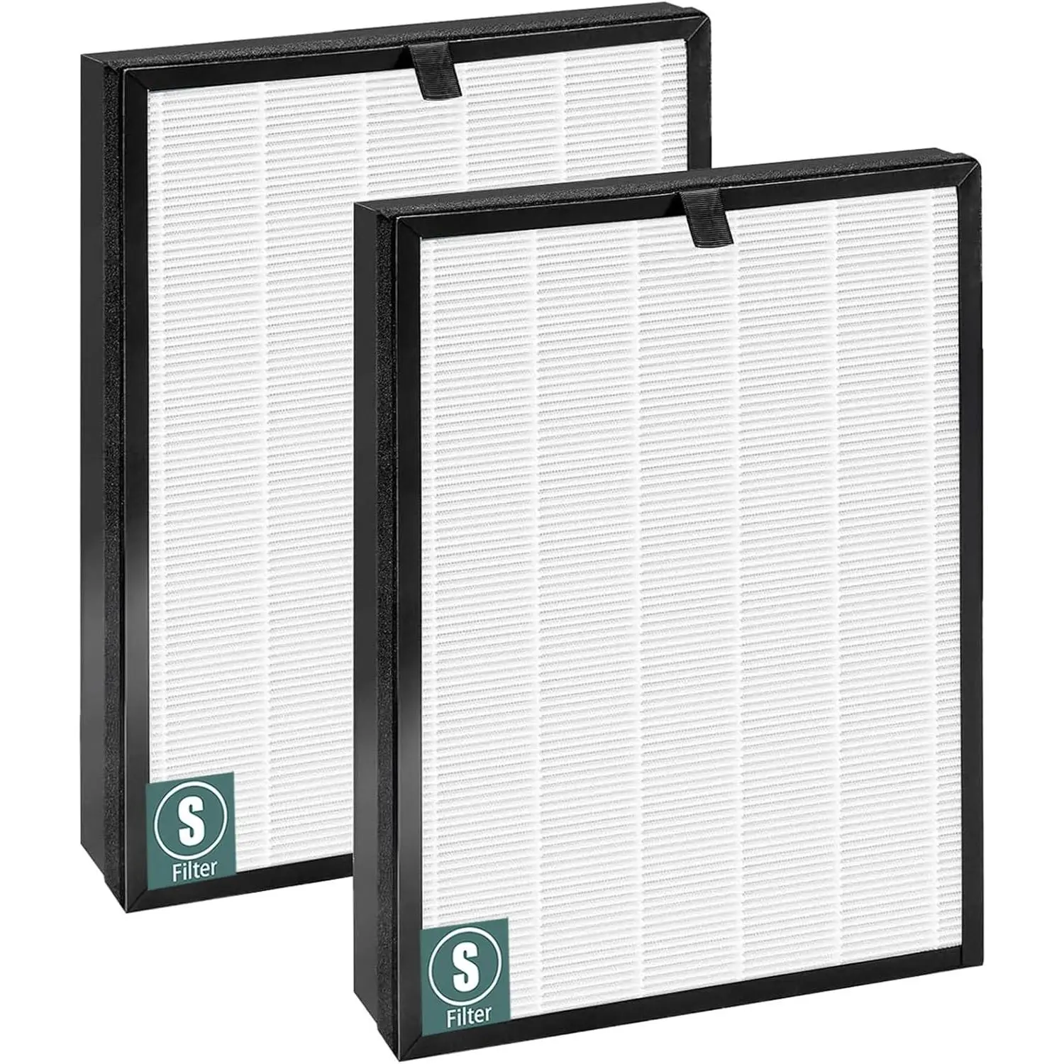 2 Pack 400 True HEPA14 Replacement Filter for Puroair 400 Replacement Filter, 3-in-1 High-Efficiency Filtration Activated carbon