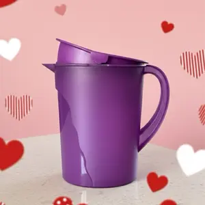 Purple Murano Pitcher 3.7 L - Elegant Design for Everyday Use Drinkware