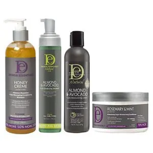 Design Essentials Wash & Style Hair Care Bundle – Moisturize, Define & Shine for Curly & Natural Hair
