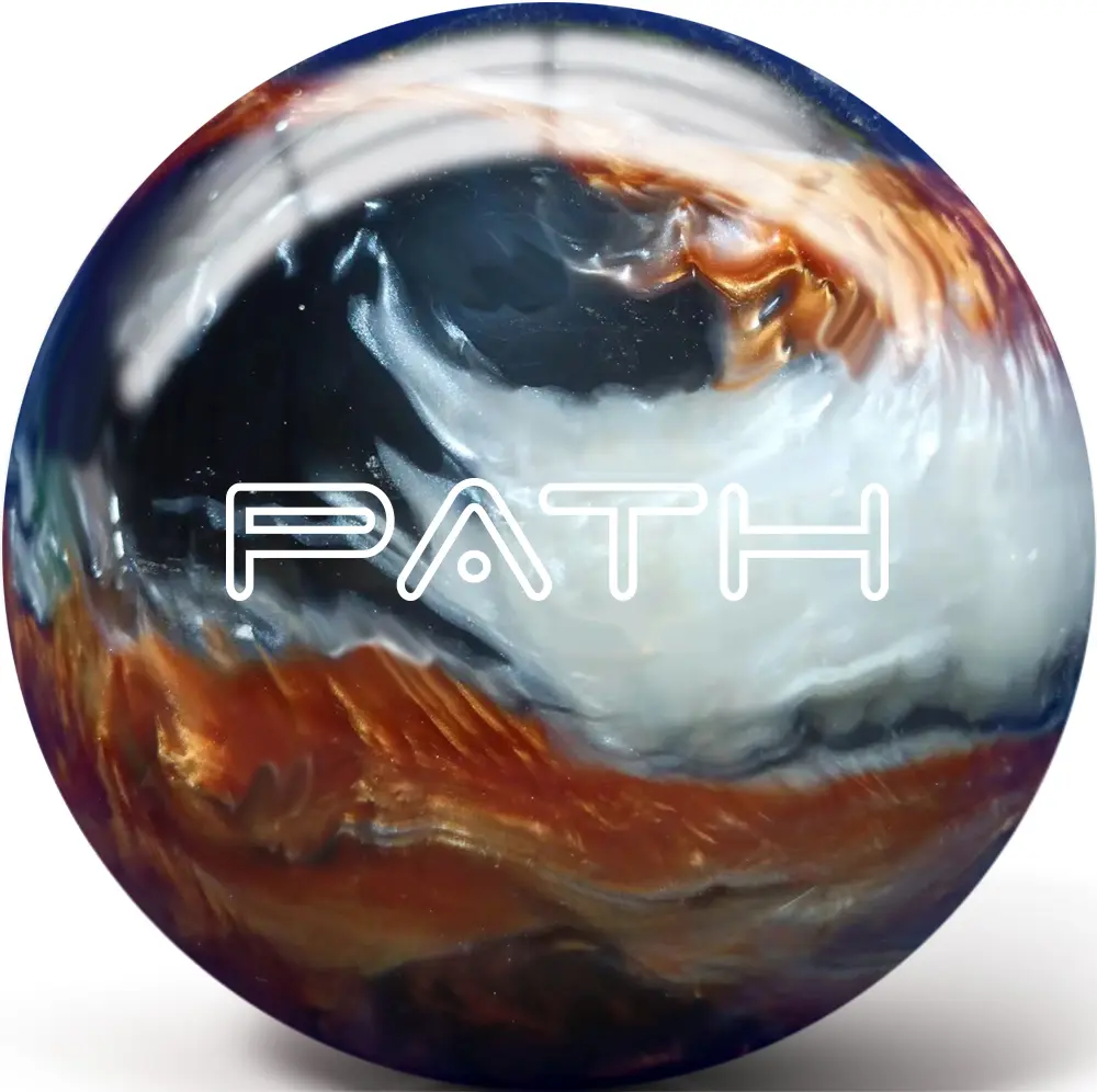 Pyramid Path Bowling Ball (Black/Silver/Caramel)