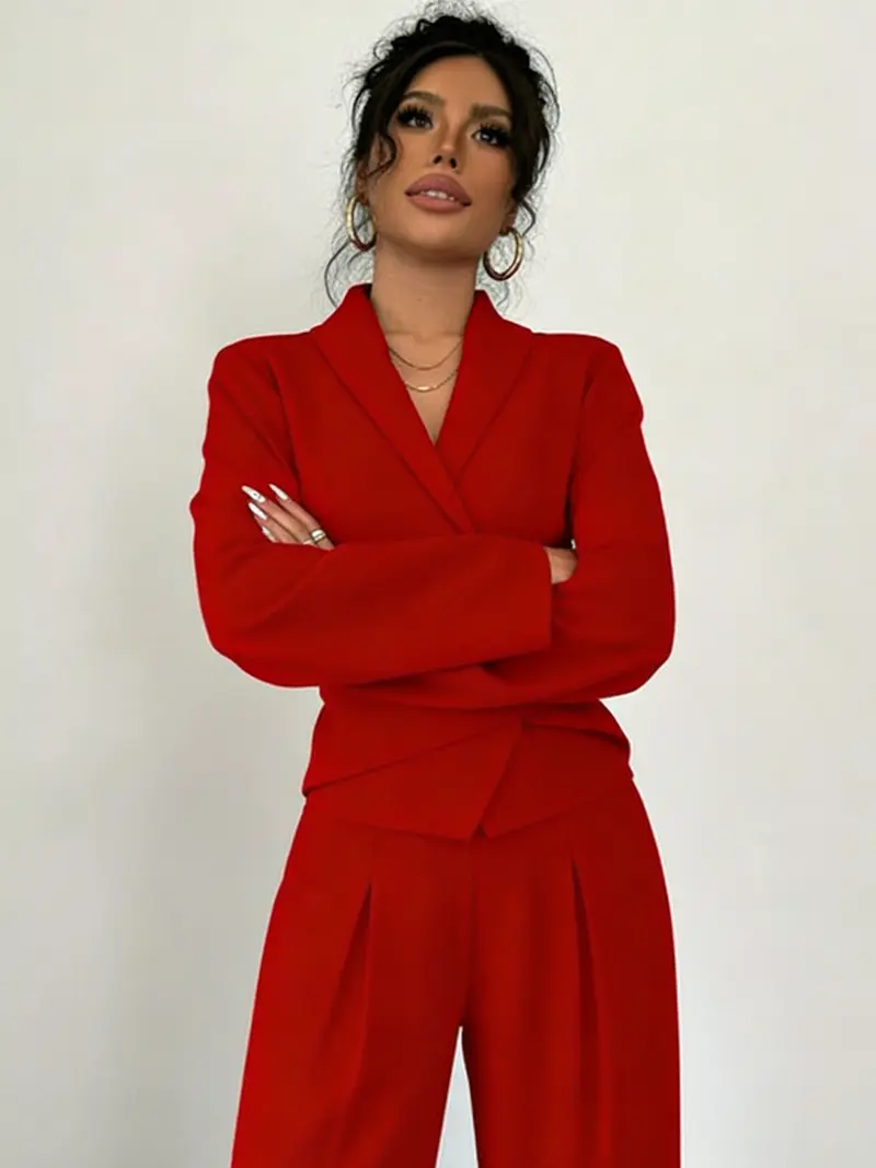 red suit women - TikTok Shop