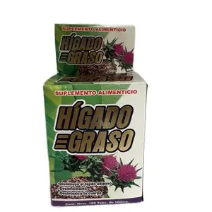 Limpia Grasa Antioxidante 100 Tableta Suplemento Hígado Graso 500mg